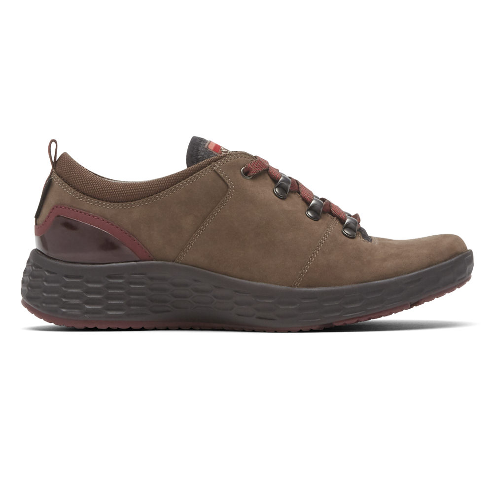 Rockport Womens FreshExplore Tie - Sneakers Brown - ISQ495216